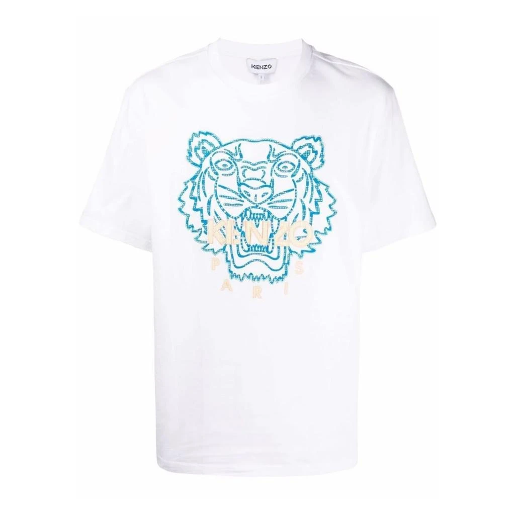 商品Kenzo|Kenzo Embroidered Tiger Shirt,价格¥1311,第1张图片