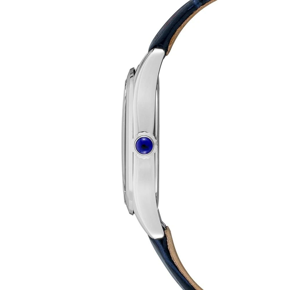 商品Seiko|Women's Blue Leather Strap Watch 29mm,价格¥1396,第2张图片详细描述