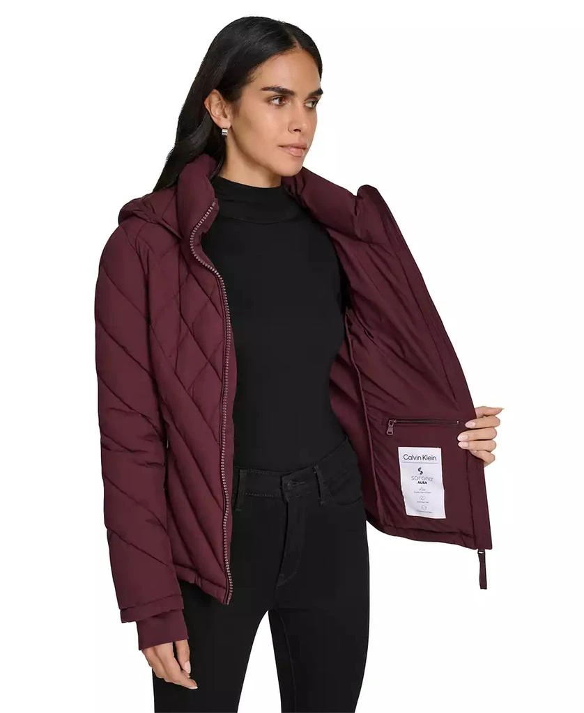 Womens Side-Panel Hooded Packable Puffer Coat, Created for Macys 商品