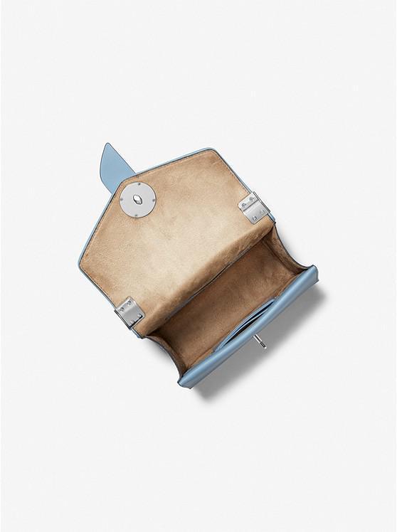 商品Michael Kors|Greenwich Small Logo Jacquard and Leather Crossbody Bag,价格¥1118,第4张图片详细描述