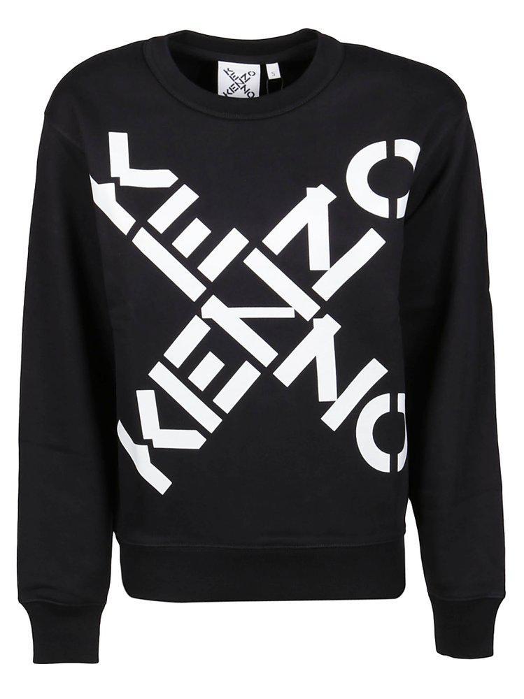 商品Kenzo|Kenzo Big X Printed Crewneck Sweatshirt,价格¥1172,第1张图片