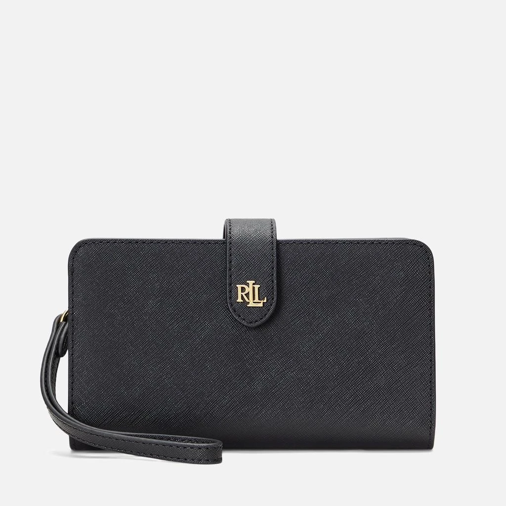 商品Ralph Lauren|Lauren Ralph Lauren Tech Wristlet Leather Phone Case,价格¥747,第1张图片