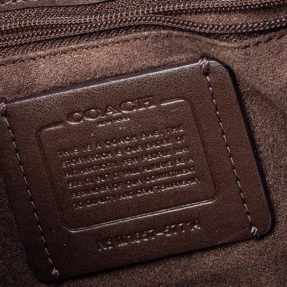 Coach Cream White Leather Turnlock Small Chain Crossbody Bag 商品