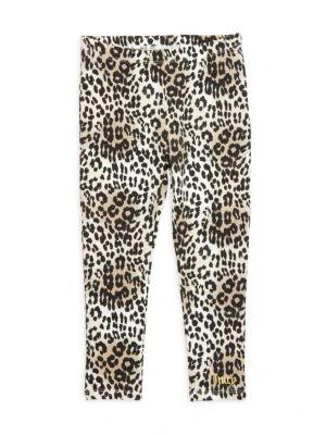 商品Juicy Couture|Little Girl’s 2-Piece Faux Shearling Pullover & Leopard Print Leggings Set,价格¥250,第3张图片详细描述