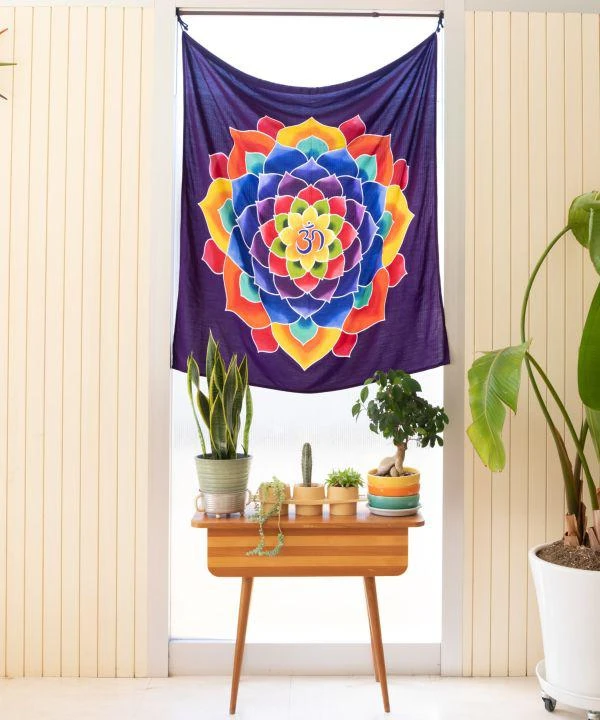 商品AMINA|Lotus Tapestry,价格¥275,第3张图片详细描述