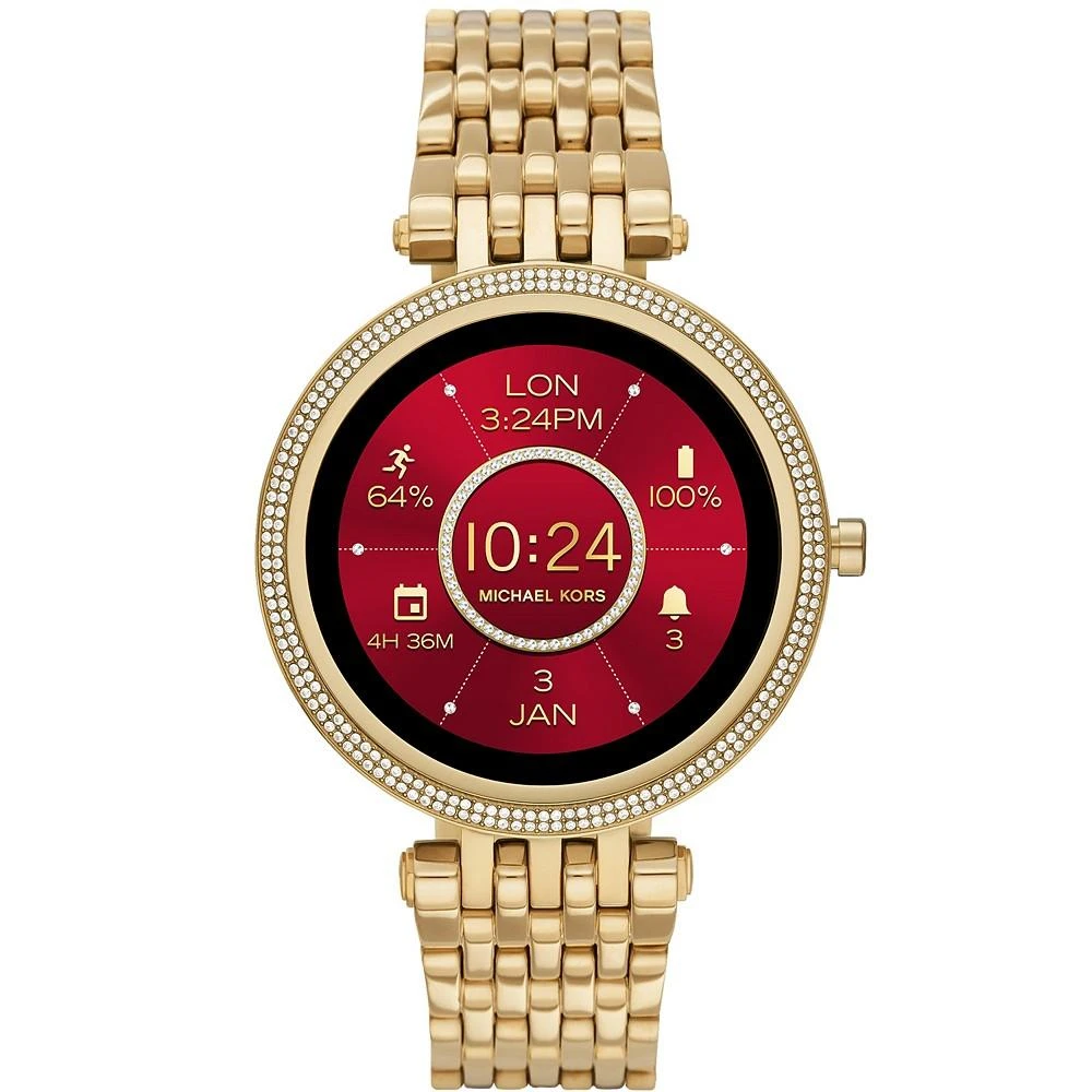 商品Michael Kors|Access Gen 5e Darci Gold-Tone Stainless Steel Smartwatch 43mm,价格¥1571,第5张图片详细描述