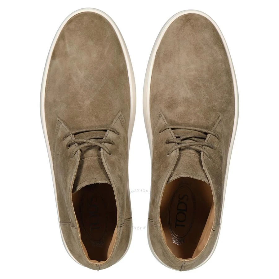 商品Tod's|Men's Peat Suede Desert Boots With Box Rubber Sole,价格¥1482,第3张图片详细描述