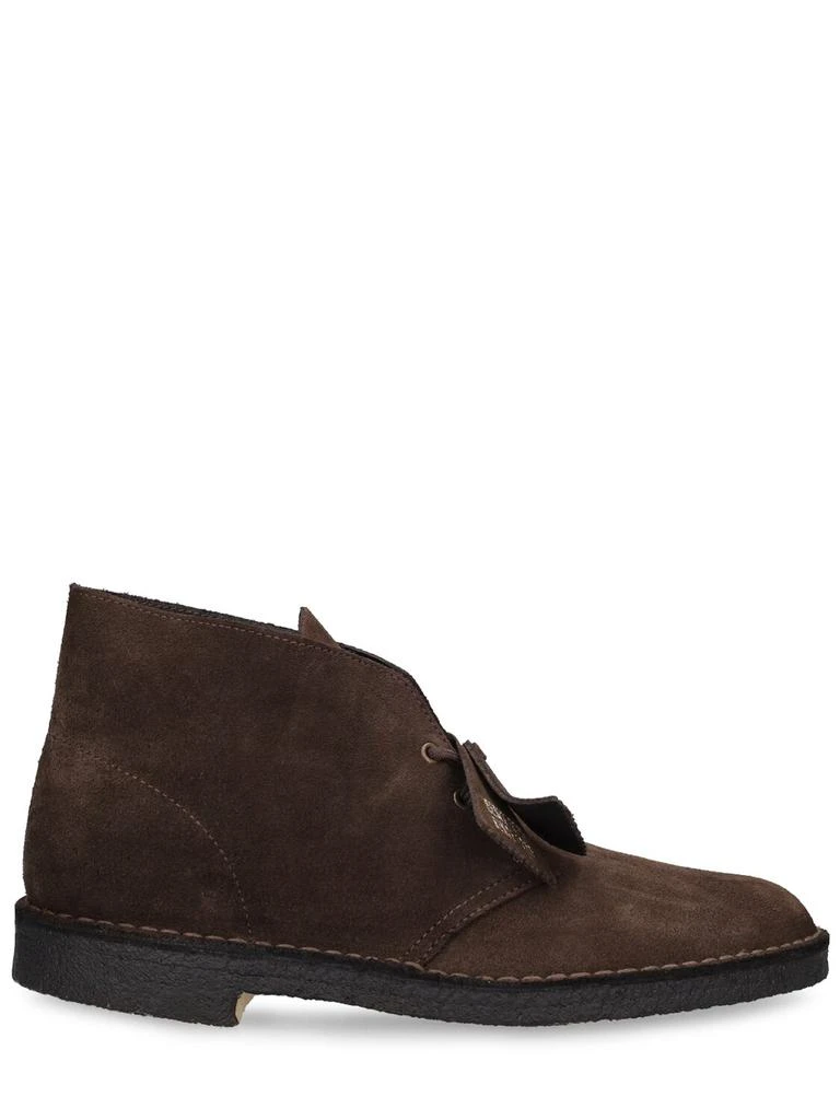 商品Clarks|Desert Boot Suede Lace-up Shoes,价格¥979,第1张图片