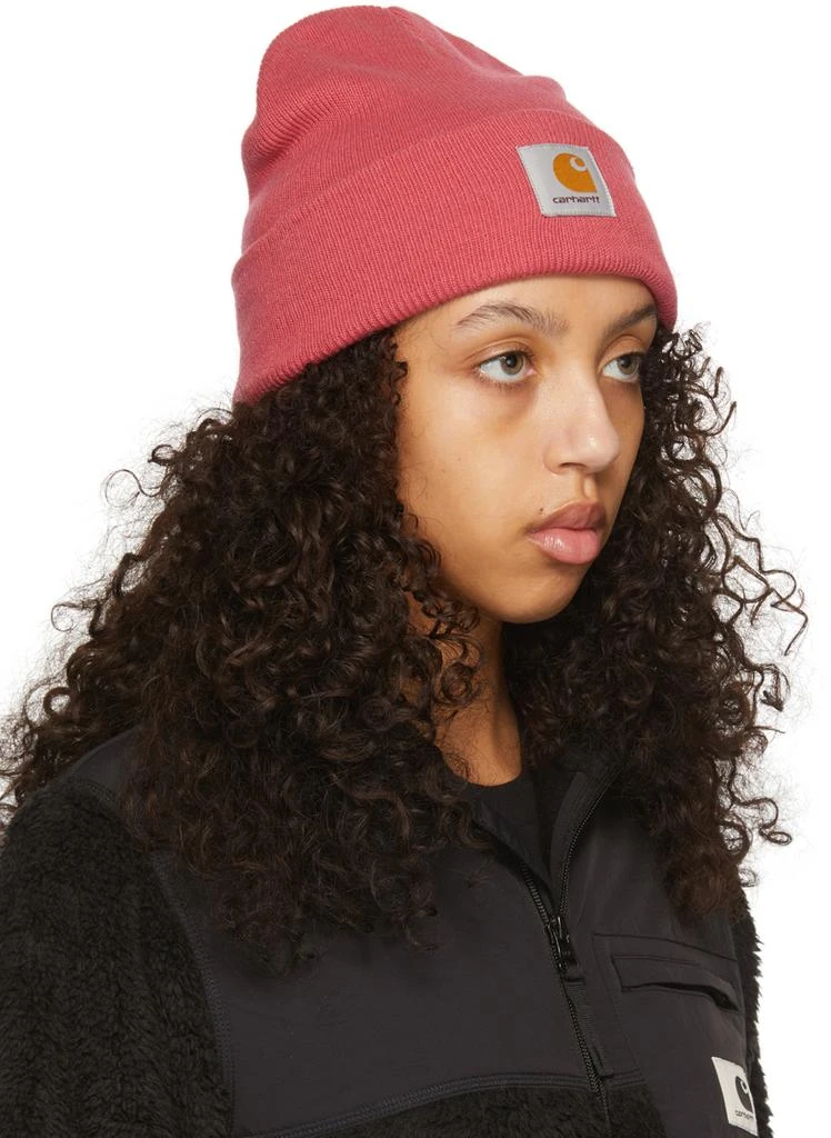 商品Carhartt WIP|Pink Watch Beanie,价格¥280,第2张图片详细描述