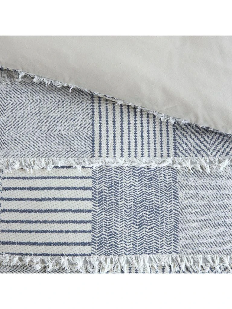 商品Madison Park|Schafer Clipped Jacquard Duvet Set,价格¥944,第3张图片详细描述