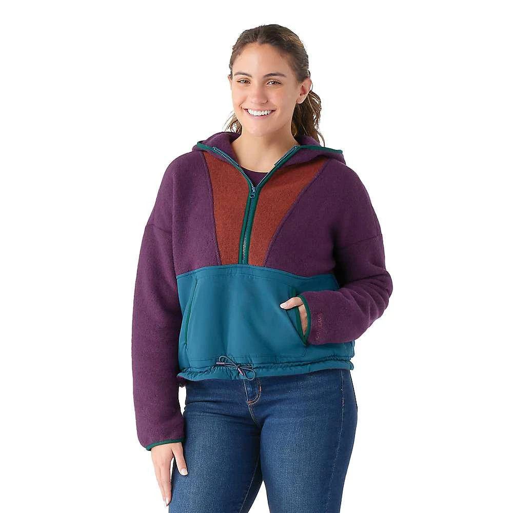 商品SmartWool|Smartwool Women's Hudson Trail Fleece Cropped Hoodie,价格¥973,第1张图片