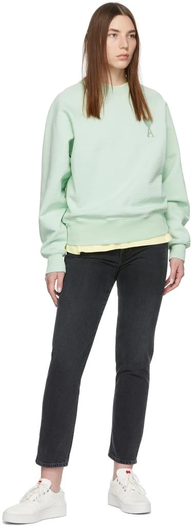 商品AMI|Green Ami de Cœur Boxy Sweatshirt,价格¥1052,第4张图片详细描述