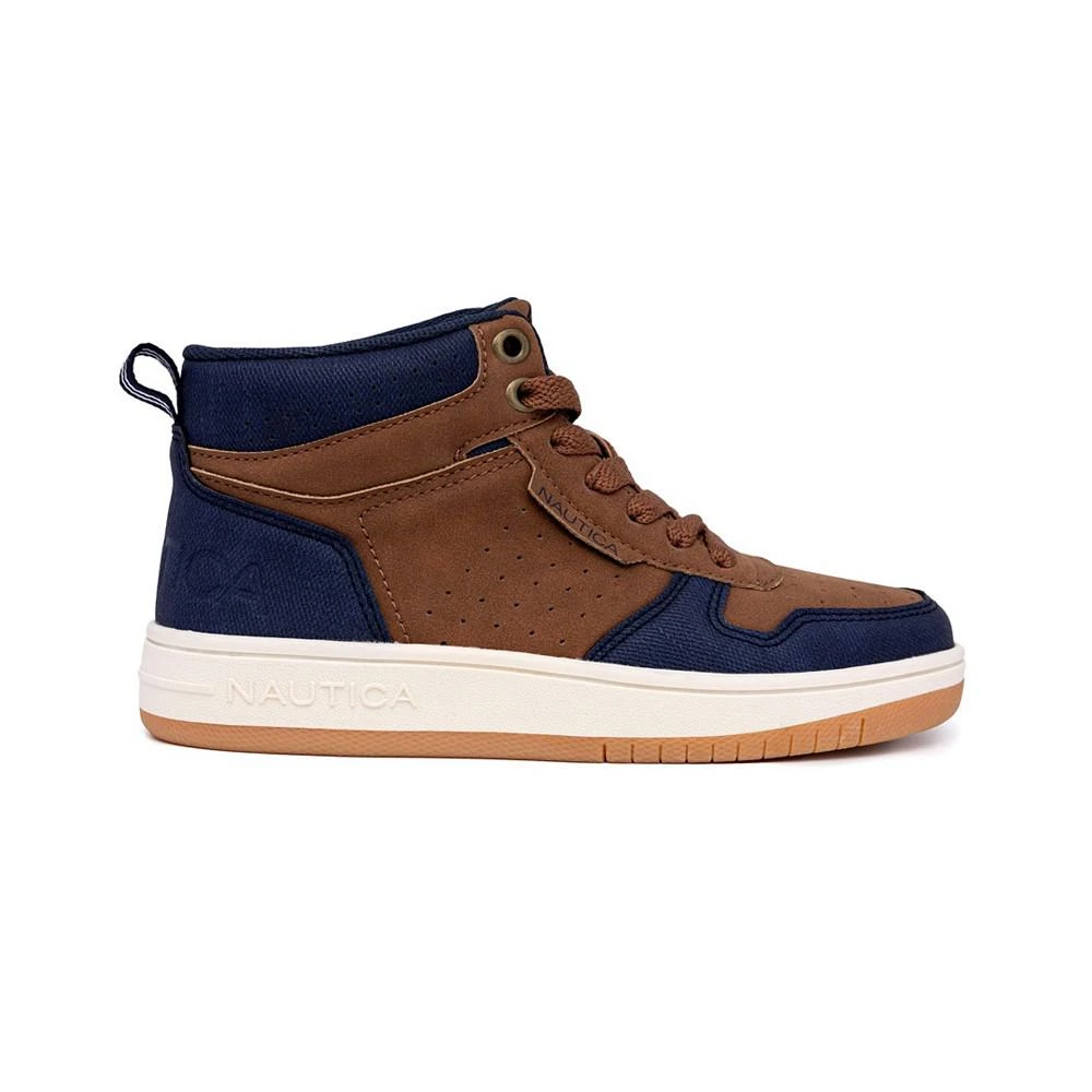 商品Nautica|Little Boys Oakford High Top Sneakers,价格¥221,第2张图片详细描述