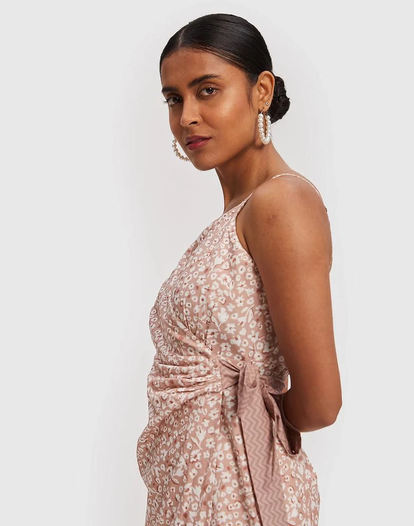 商品Madewell|Reistor Strappy Wrap Dress,价格¥554,第2张图片详细描述