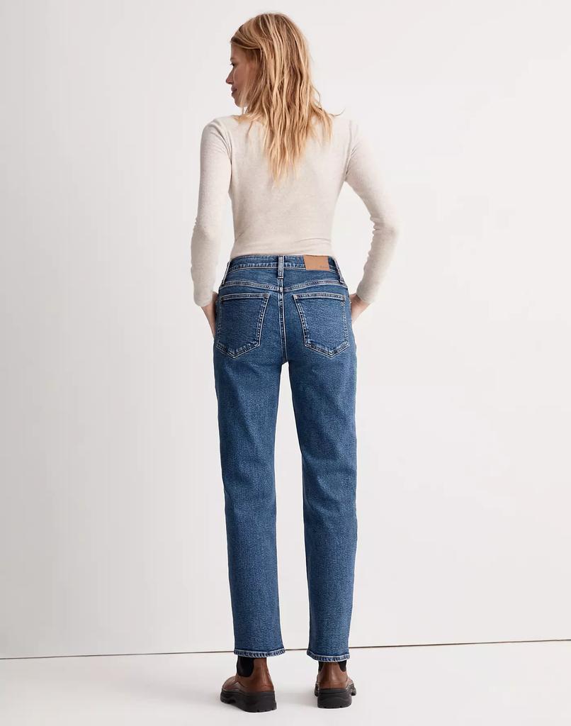 商品Madewell|The Tall Perfect Vintage Straight Jean in Bright Indigo Wash: Instacozy Edition,价格¥1033,第5张图片详细描述