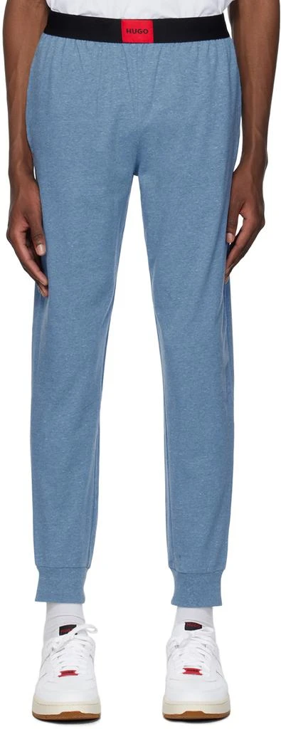 商品Hugo Boss|Blue Patch Sweatpants,价格¥352,第1张图片