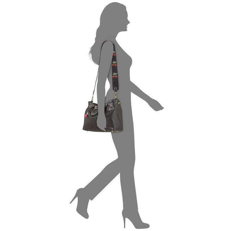 商品Betsey Johnson|Medium Satchel with Decorative Cherry Strap,价格¥480,第3张图片详细描述