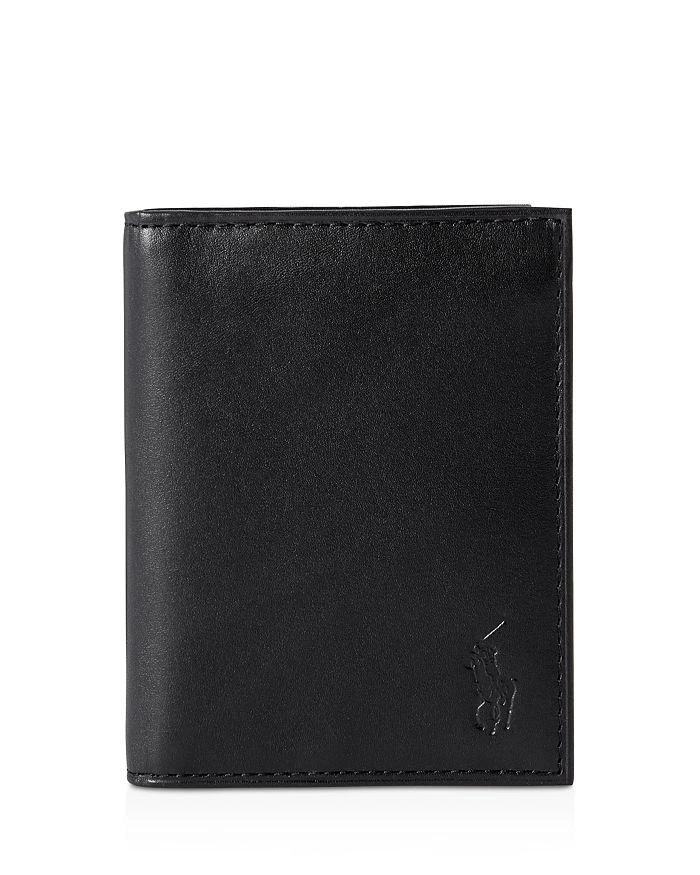 Burnished Leather Window Billfold Wallet 商品