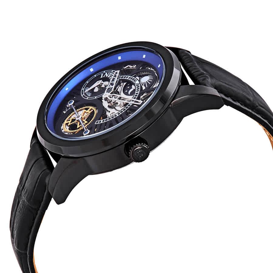 Invicta Objet D Art Automatic Blue Skeleton Dial Mens Watch 25262商品第2张图片规格展示