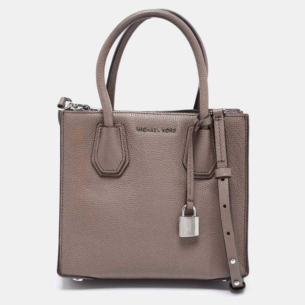 商品[二手商品] Michael Kors|MICHAEL Michael Kors Beige Leather Mini Mercer Tote,价格¥845,第1张图片