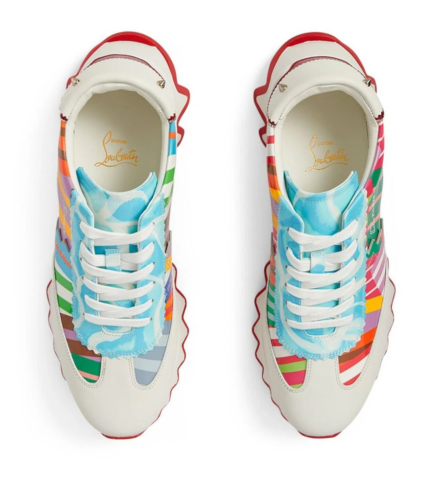 商品Christian Louboutin|Loubishark Donna Patent Sneakers,价格¥7067,第2张图片详细描述