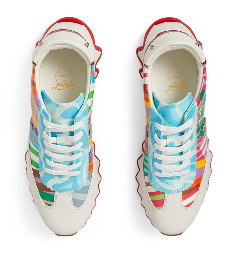 商品Christian Louboutin|Loubishark Donna Patent Sneakers,价格¥6552,第4张图片详细描述