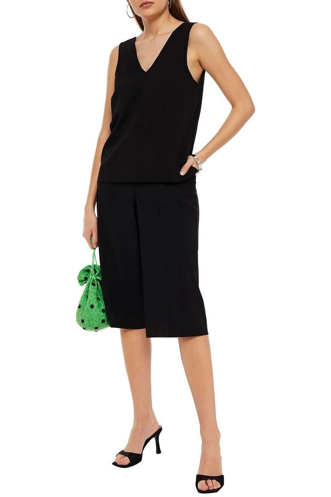 商品Ganni|Tie-back crepe top,价格¥360,第4张图片详细描述