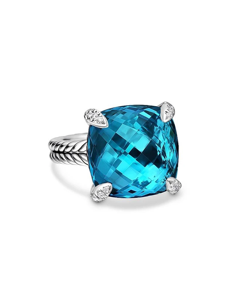 商品David Yurman|Chatelaine Ring in Sterling Silver,价格¥11466,第1张图片