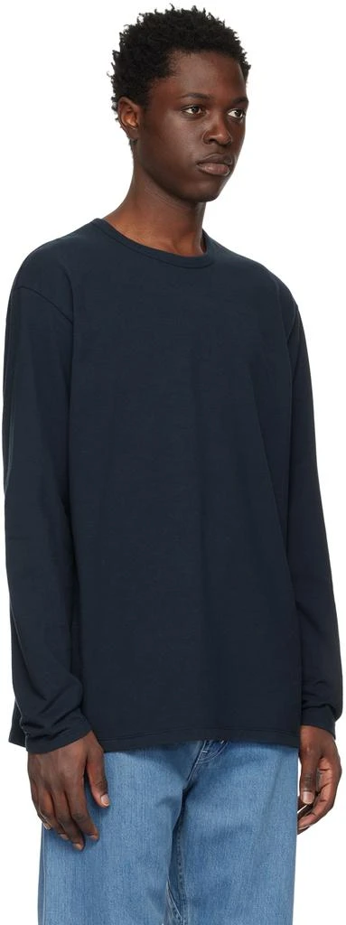 商品Nanamica|Navy Crewneck Long Sleeve T-Shirt,价格¥560,第2张图片详细描述
