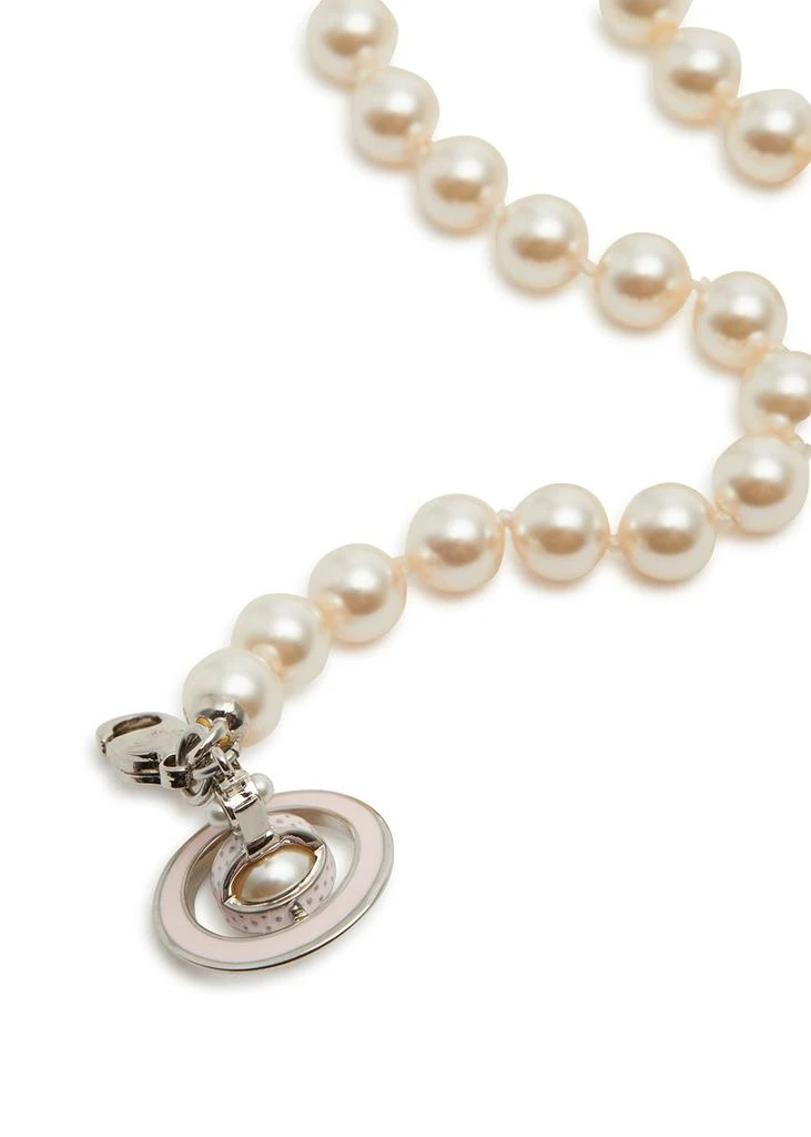 商品Vivienne Westwood|Simonetta orb faux pearl bracelet,价格¥1528,第3张图片详细描述
