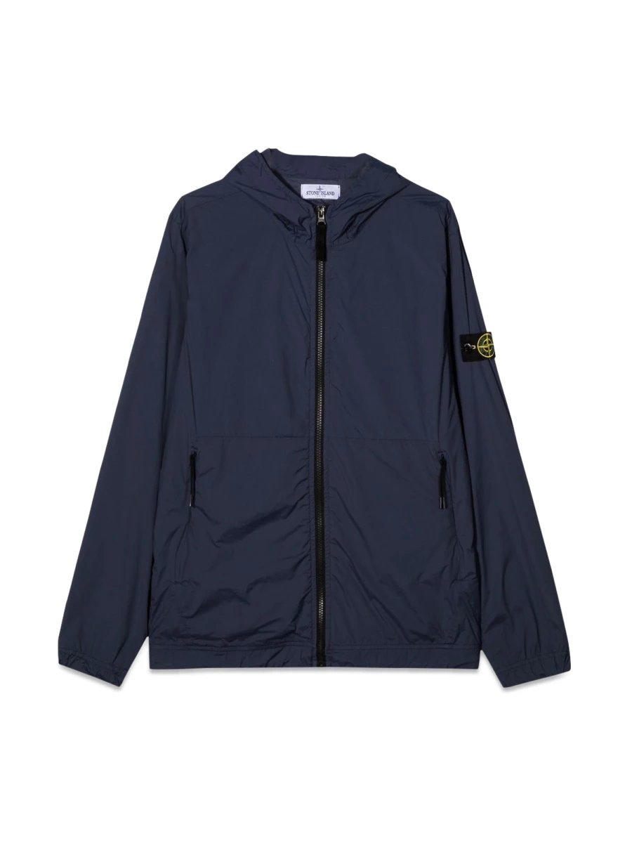 商品Stone Island|Stone Island 男童卫衣 761640532TV0028 蓝色,价格¥1459,第1张图片