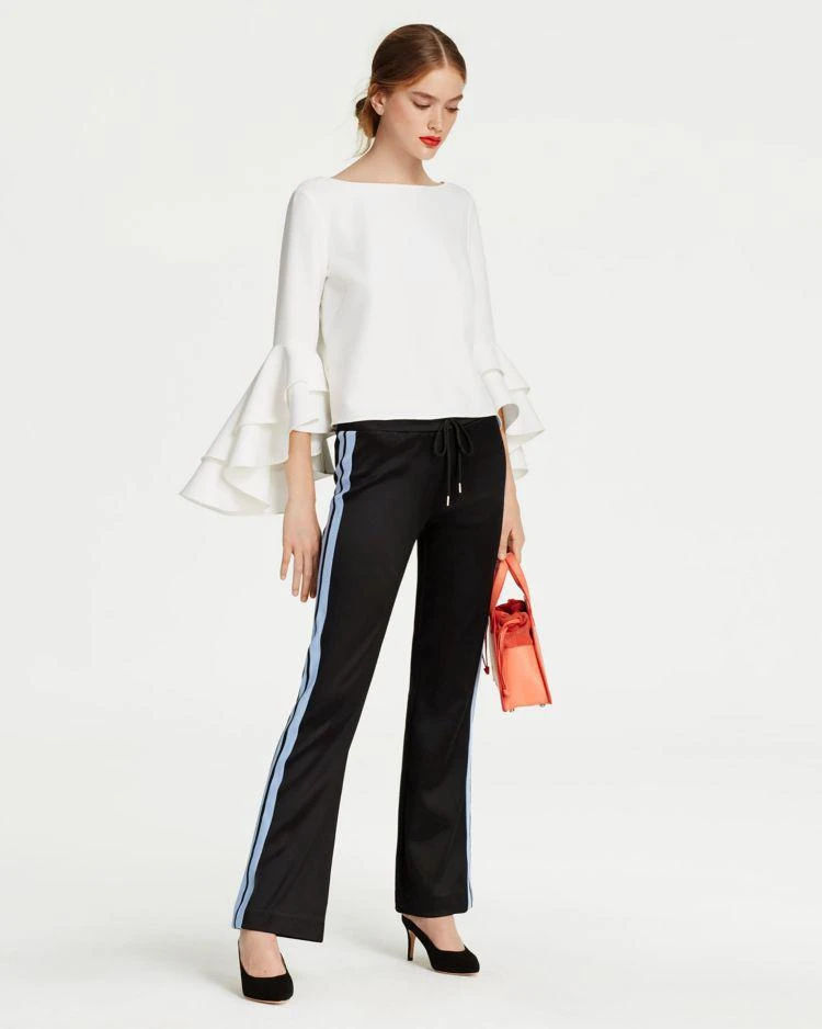 商品Sandro|Roz Side-Stripe Track Pants,价格¥1203,第4张图片详细描述