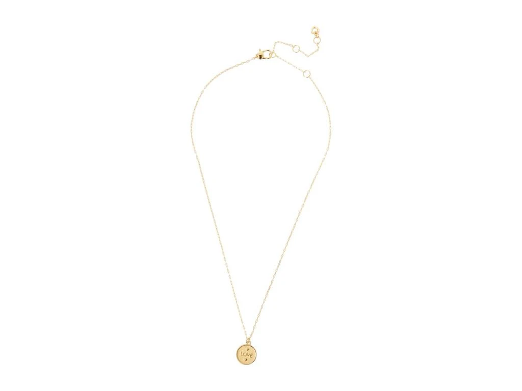 商品Kate Spade|Treasure Forever Love Pendant Necklace,价格¥335,第2张图片详细描述