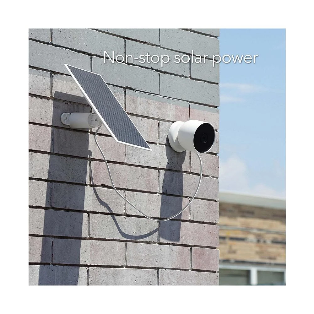 商品Wasserstein|Wasserstein Solar Panel for Cam Outdoor or Indoor, Battery - 2.5W Solar Power - Made for Google Nest (2 Pack),价格¥819,第3张图片详细描述