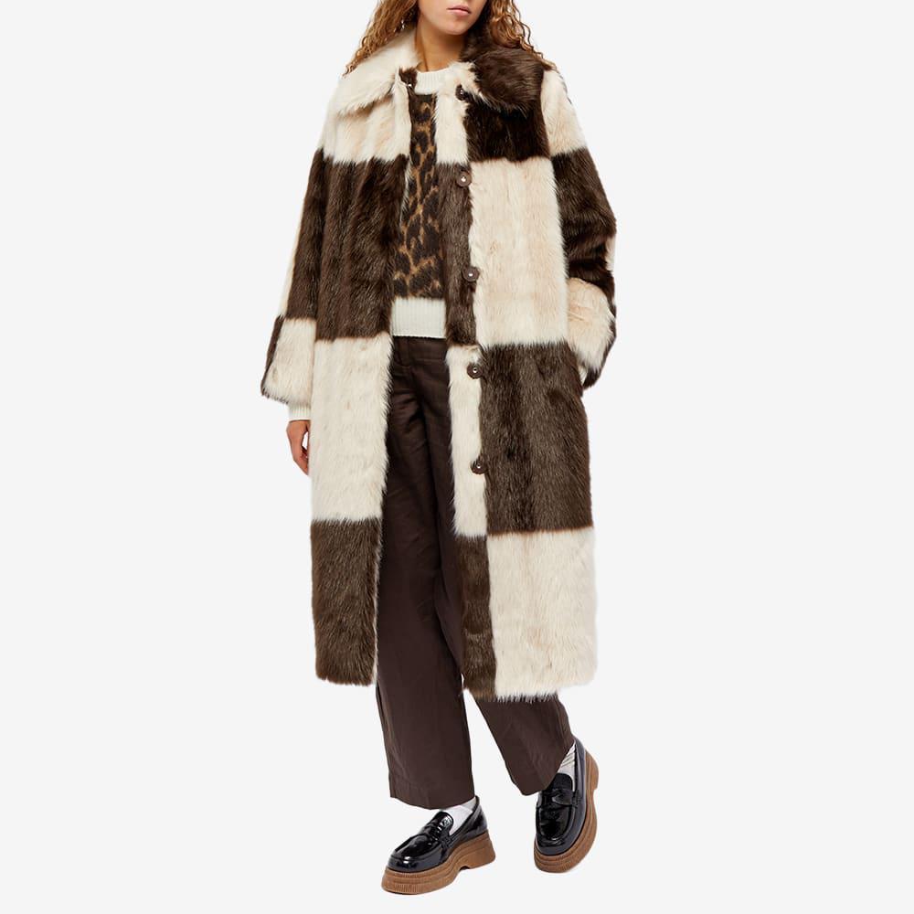 商品STAND STUDIO|Stand Studio Nino Faux Fur Coat,价格¥4876,第6张图片详细描述