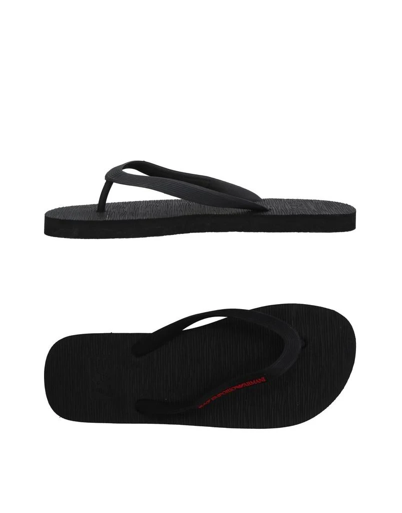 商品EA7|Flip flops,价格¥790,第1张图片