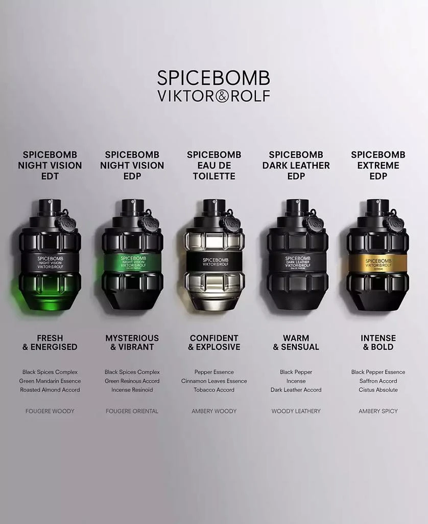 商品Viktor & Rolf|Spicebomb Extreme Eau de Parfum Spray, 3.04-oz.,价格¥809,第5张图片详细描述