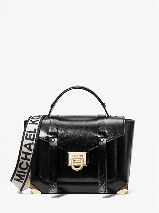 商品Michael Kors|Manhattan Medium Patent Satchel,价格¥1037,第1张图片