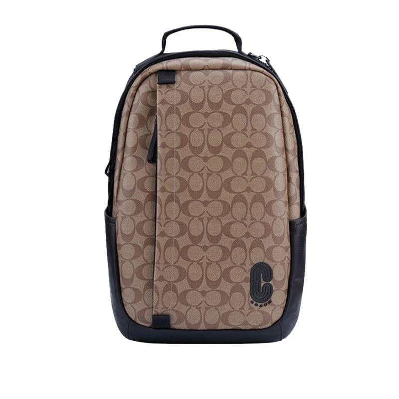 商品Coach|香港直邮COACH蔻驰男士印花背包款式新颖日常百搭F89922QBTN2,价格¥3803,第1张图片