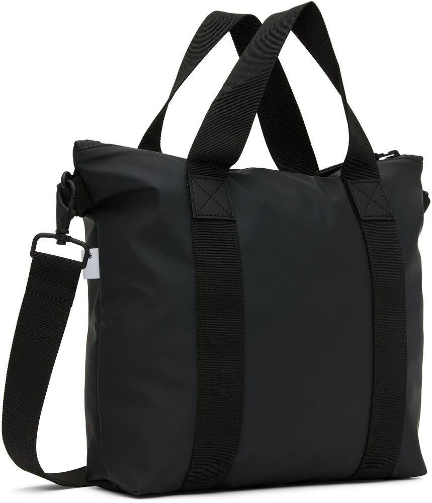 商品RAINS|Black Mini Classic Tote,价格¥252,第3张图片详细描述