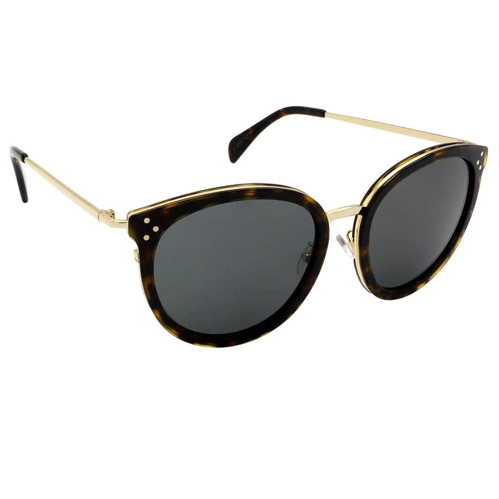 商品Celine|Celine Grey Round Ladies Sunglasses CL40033F 52A 56,价格¥999,第2张图片详细描述