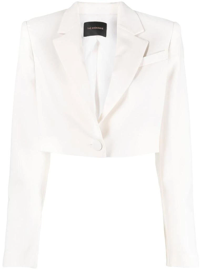 商品THE ANDAMANE|THE ANDAMANE Loulou cropped blazer,价格¥2917,第1张图片