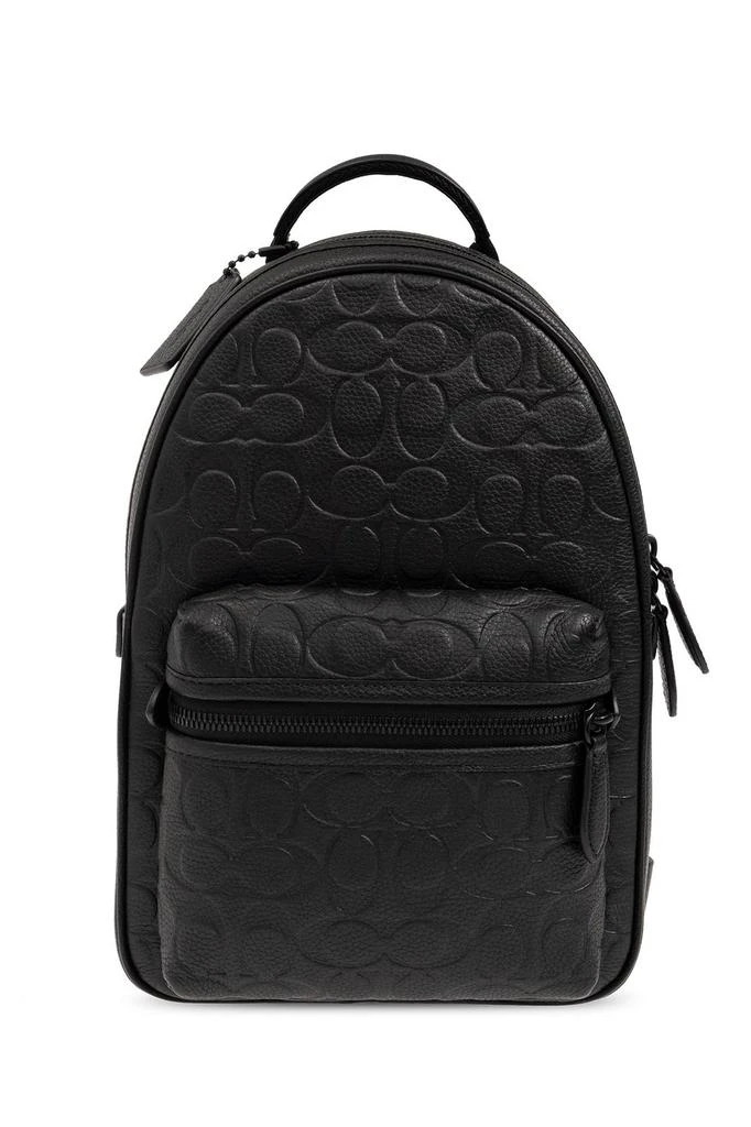 商品Coach|Coach Logo Embossed Zipped Backpack,价格¥2554,第1张图片