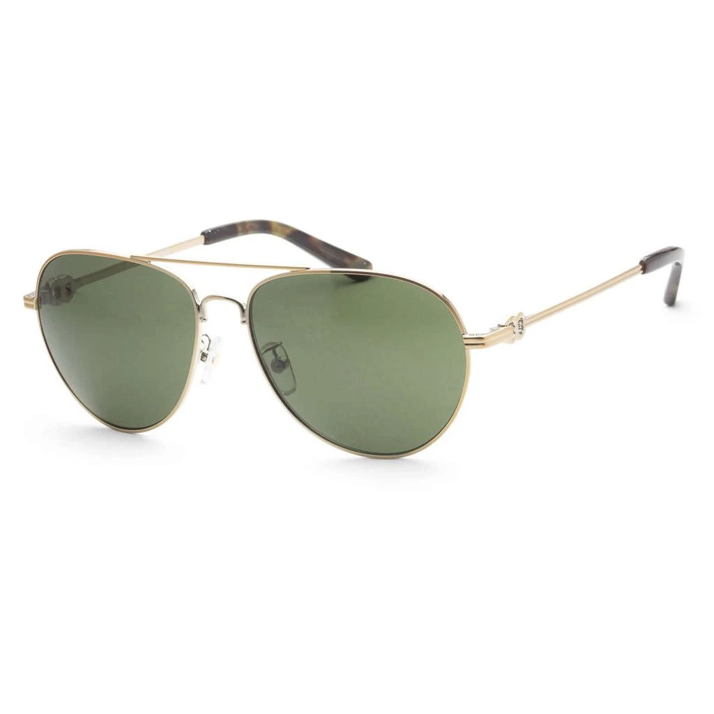 商品Tory Burch|Tory Burch Women's Gold Aviator Sunglasses,价格¥412,第1张图片