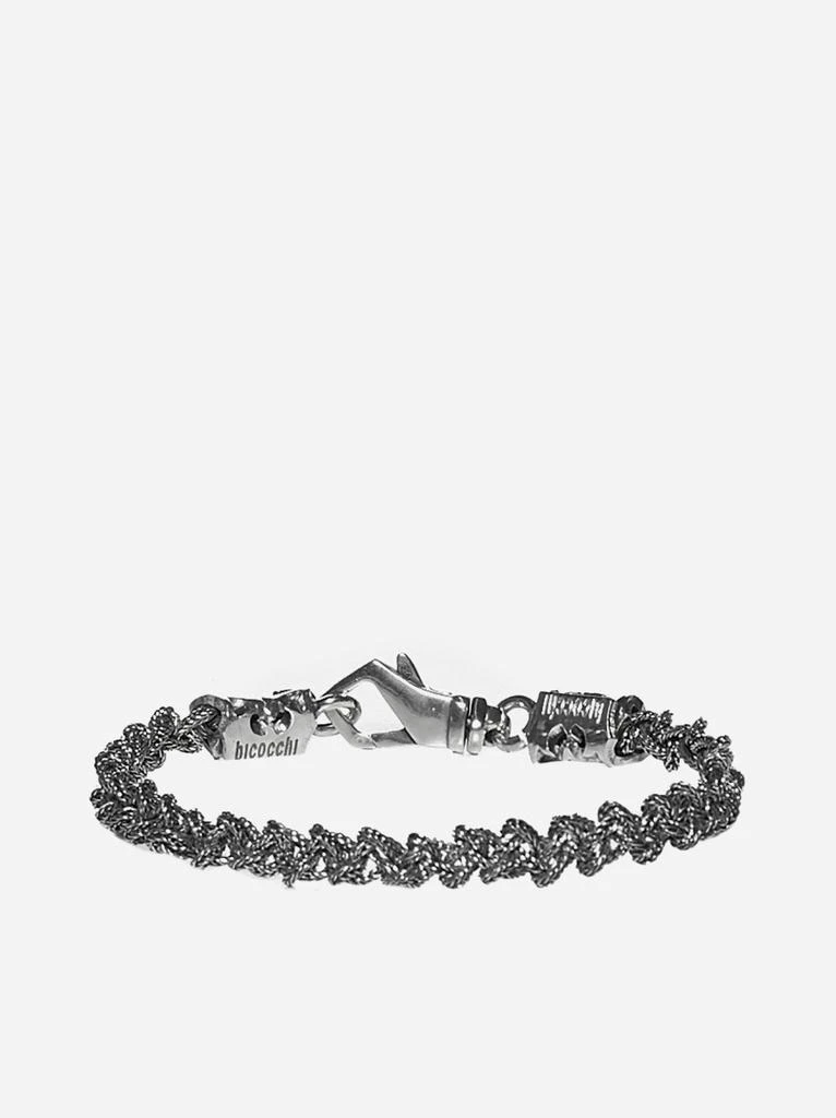 商品Emanuele Bicocchi|Knot Braid Small silver bracelet,价格¥1535,第1张图片
