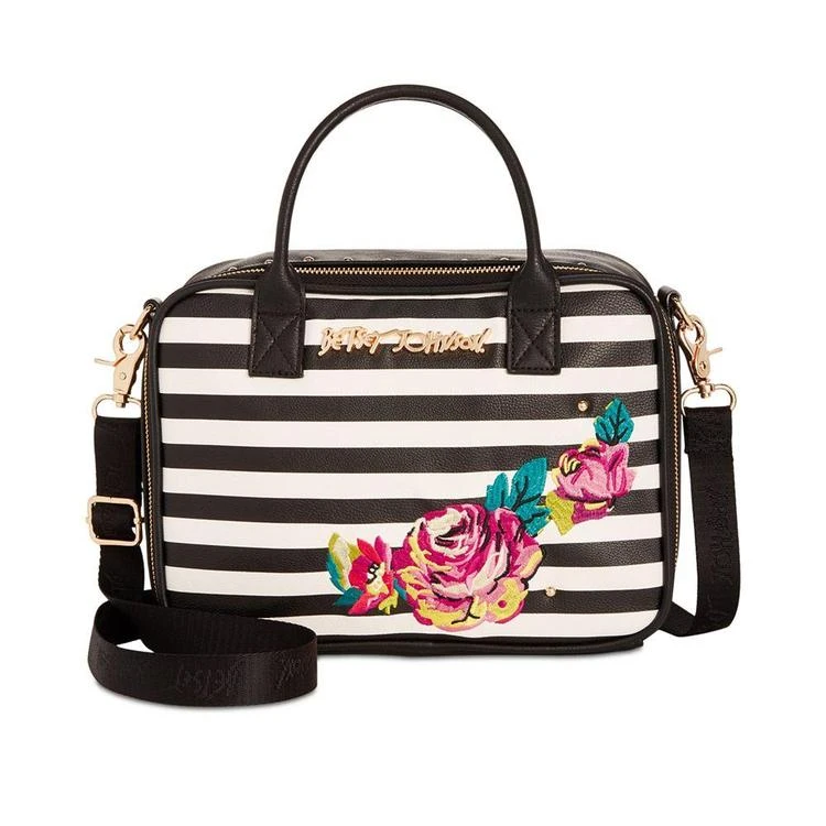 商品Betsey Johnson|Embroidery Small Lunch Tote, a Macy's Exclusive Style,价格¥171,第2张图片详细描述