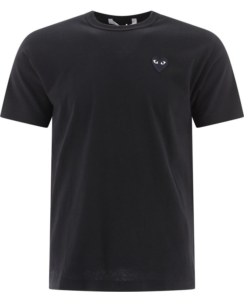 商品Comme des Garcons|Comme Des Garçons Play Mens Black T-Shirt,价格¥1004,第1张图片