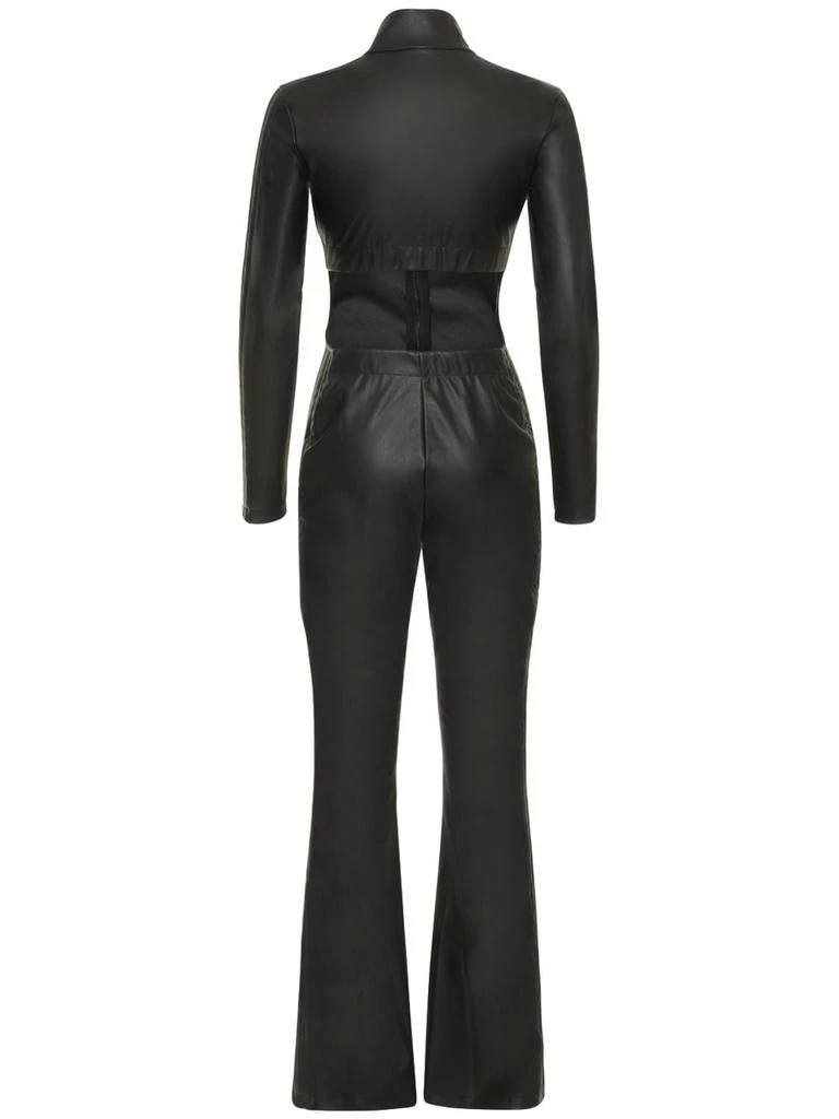 商品Wolford|Mighty 80s Faux Leather Jumpsuit,价格¥5624,第4张图片详细描述