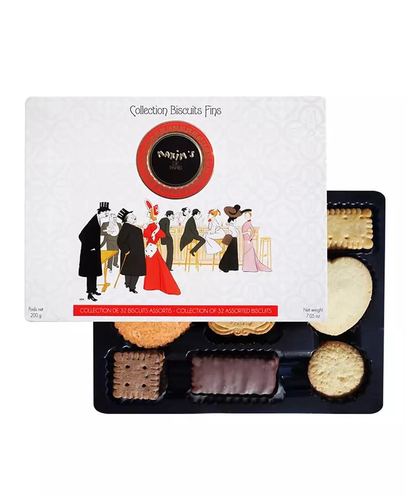 商品Maxim's De Paris|Tin Box Fine Butter Cookie Assortment, 32 Piece,价格¥315,第1张图片