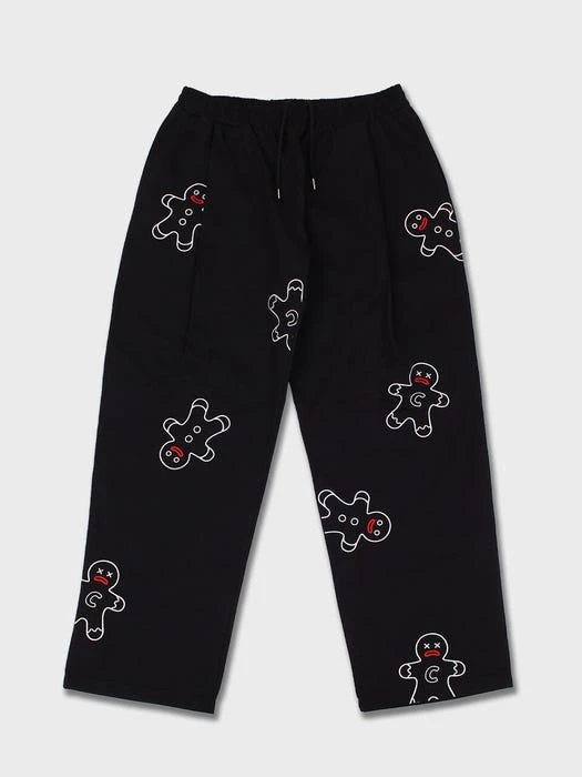 商品CAMELWORK|Camel Cookie Cotton Tuck Banding Pants (Black),价格¥650,第2张图片详细描述